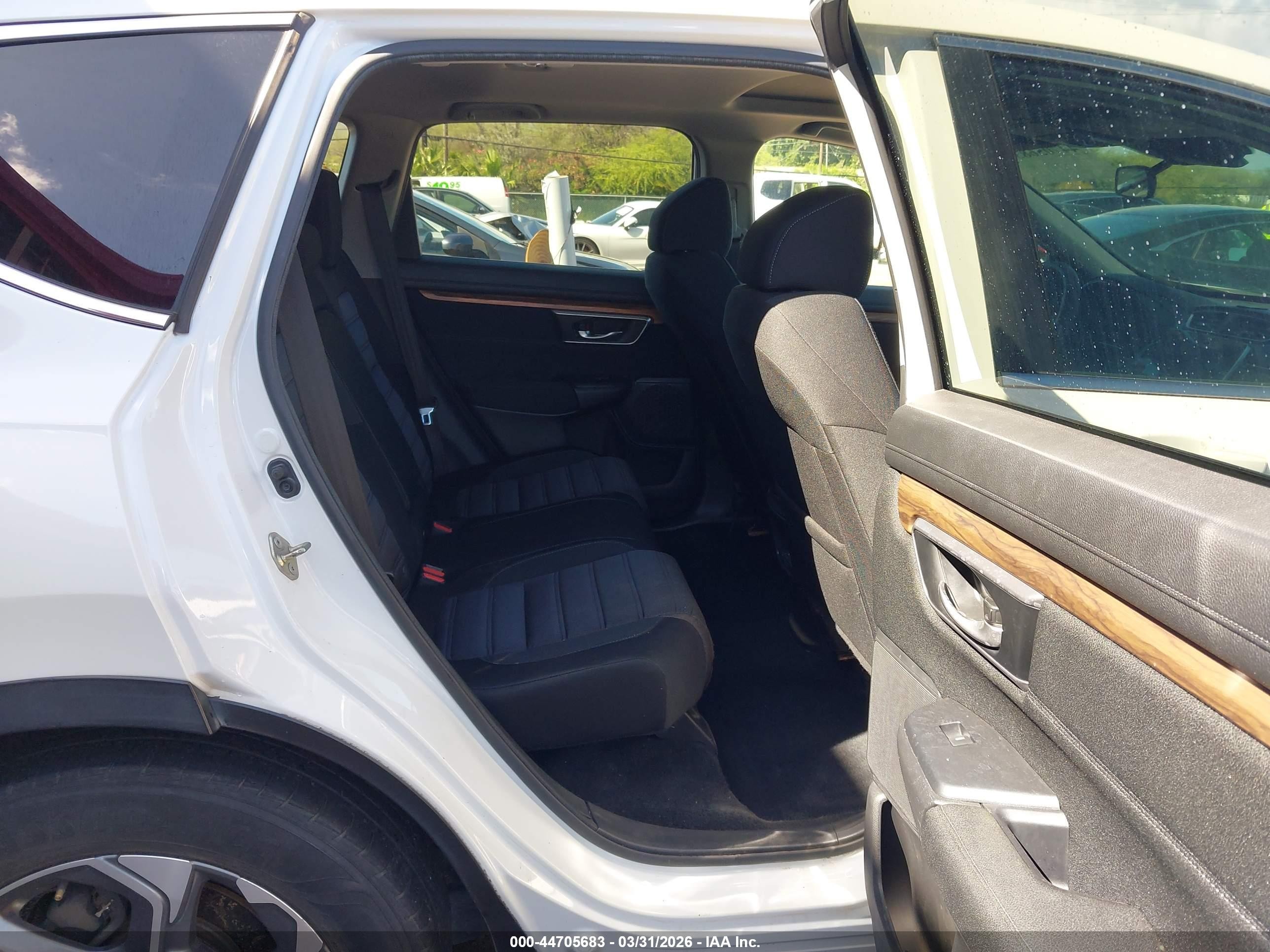 2019 Honda Cr-v Ex White vin: 5J6RW1H51KA033382