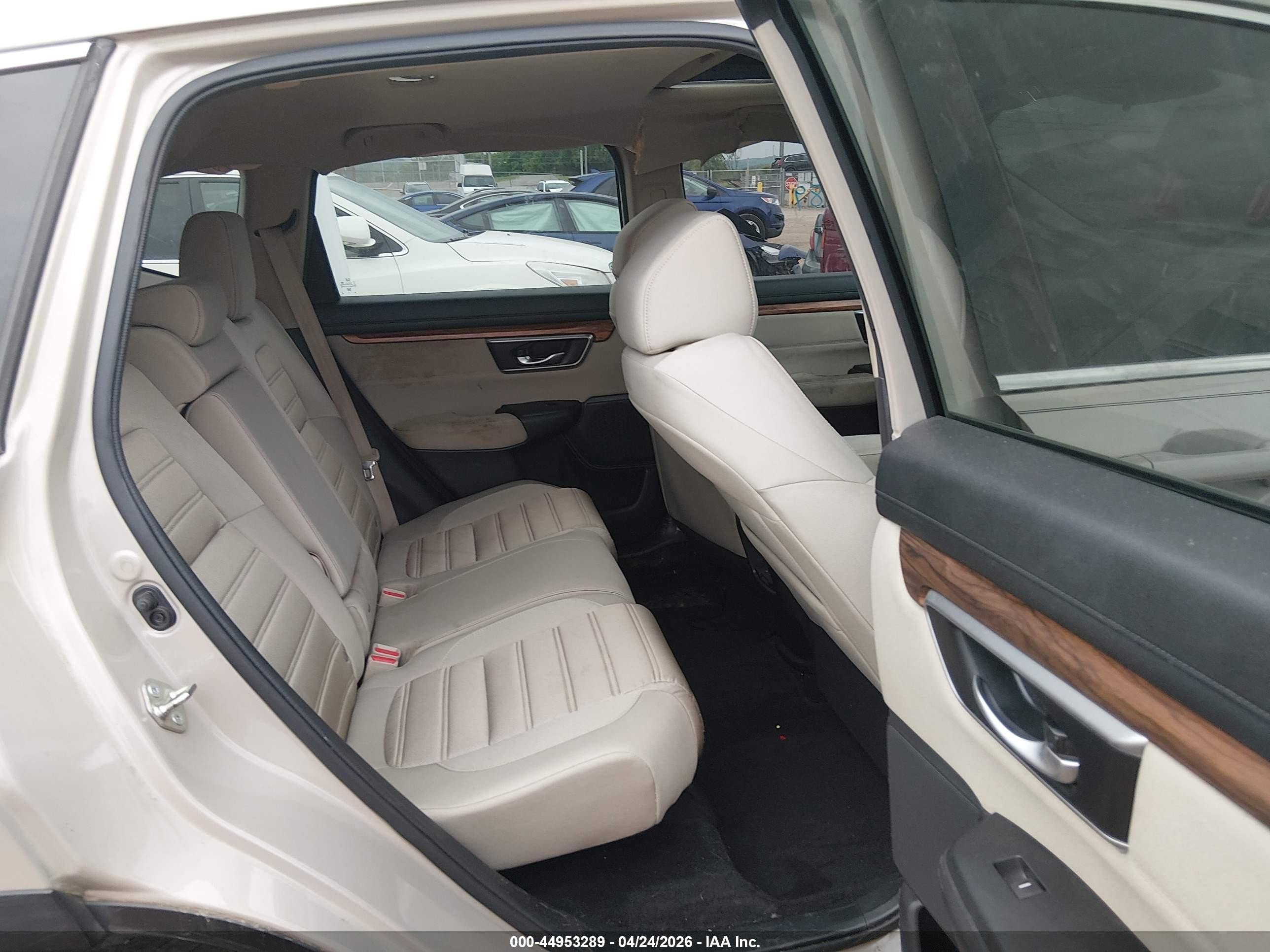 2018 Honda Cr-v Ex Желто-коричневый vin: 5J6RW1H52JL011295