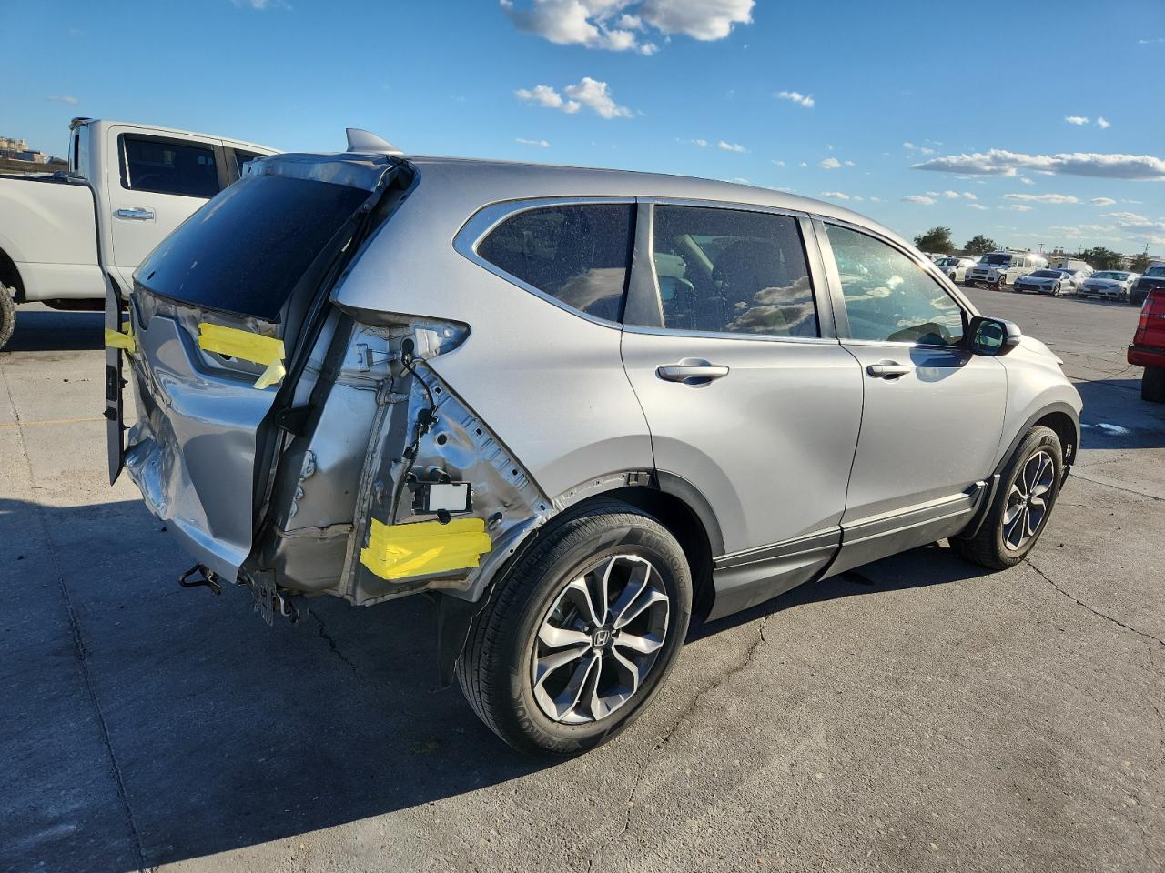 2022 Honda Cr-v Ex Серебряный vin: 5J6RW1H53NL001607