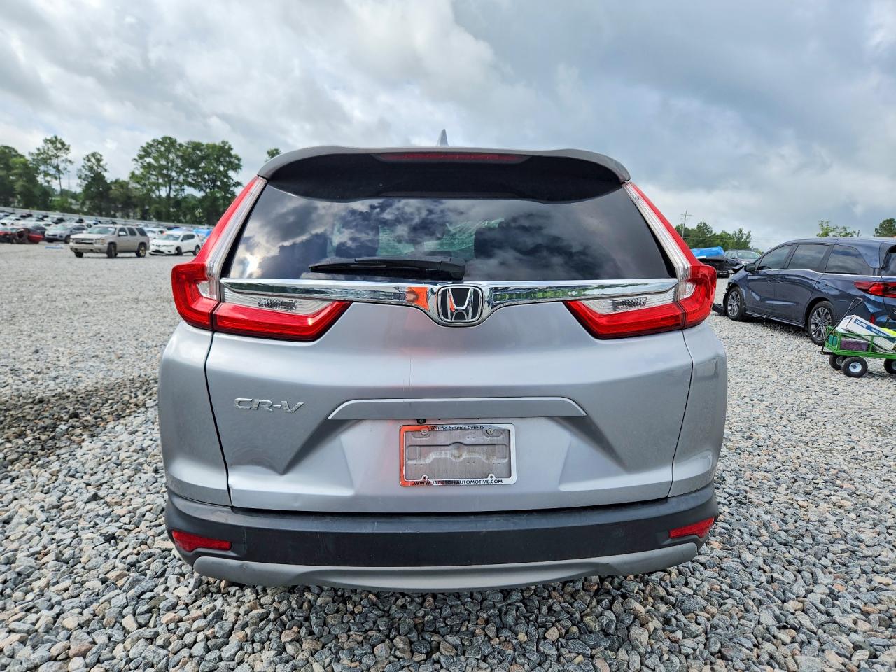 2019 Honda Cr-v Ex Silver vin: 5J6RW1H55KA021610