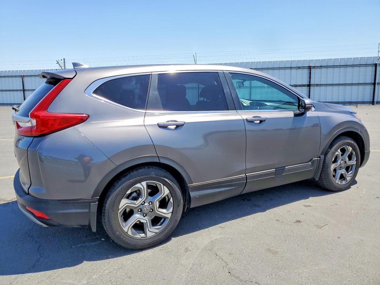 2019 Honda Cr-v Ex Gray vin: 5J6RW1H56KA010535