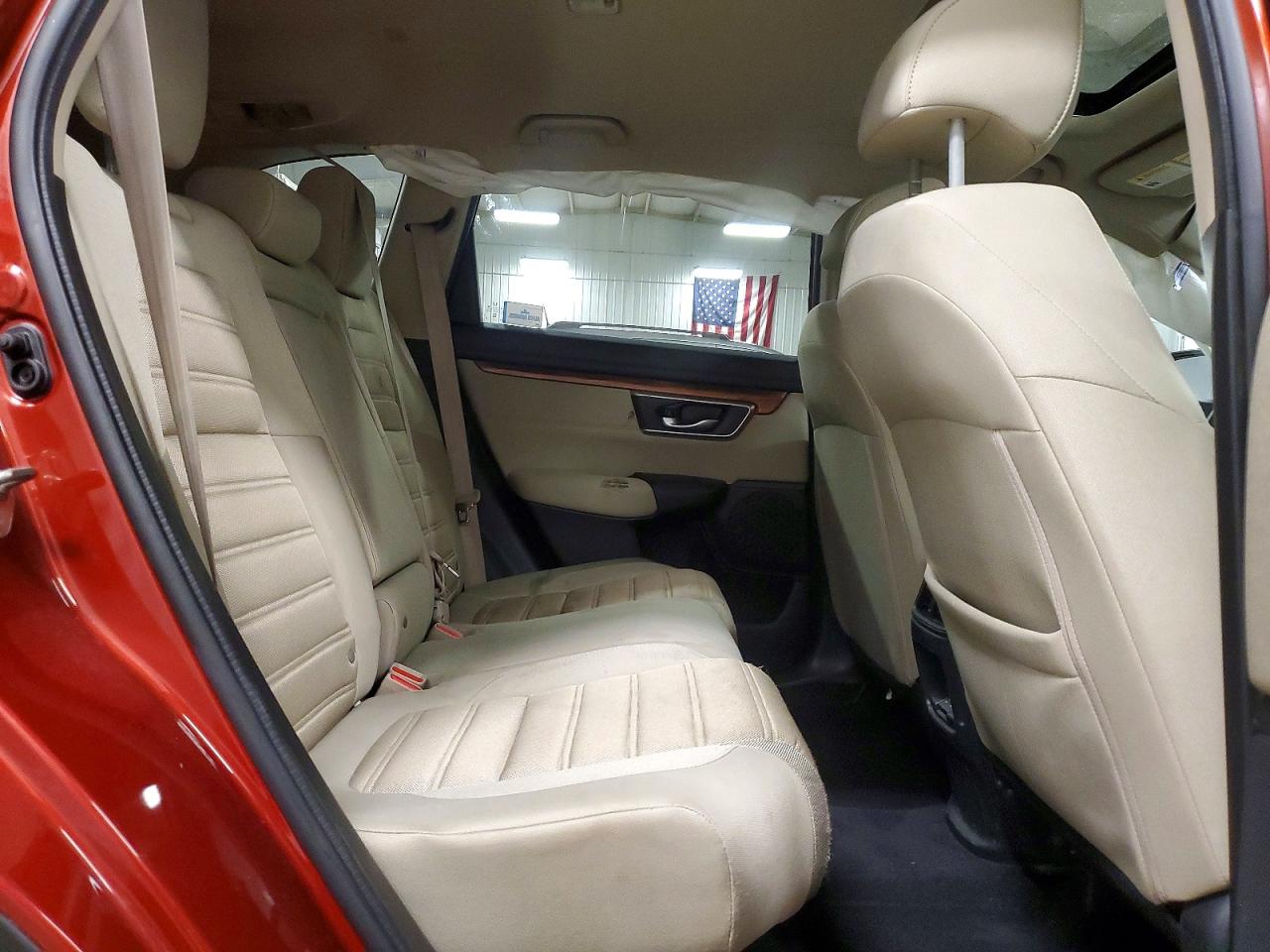 2019 Honda Cr-v Ex Красный vin: 5J6RW1H56KL002584