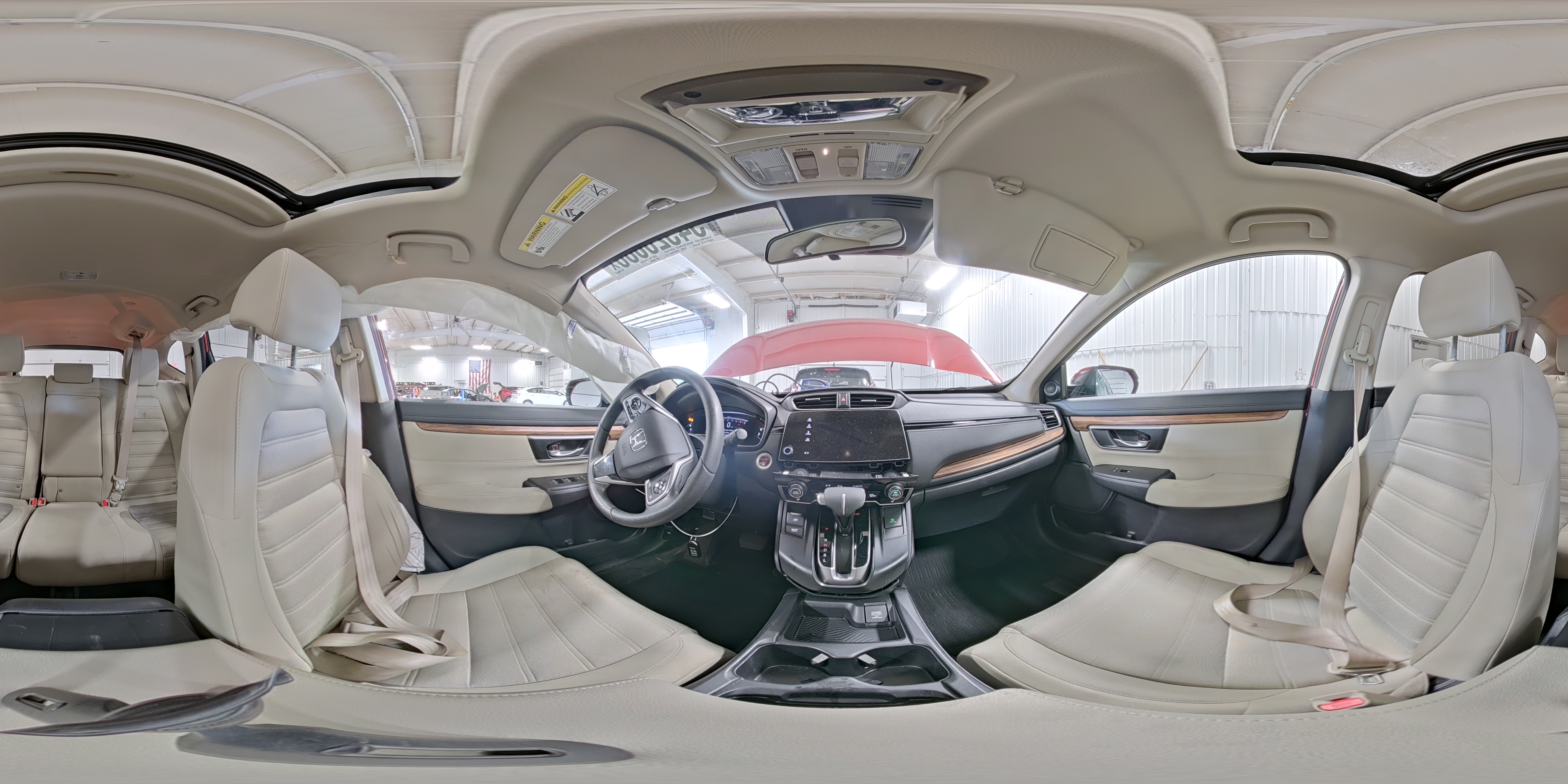2019 Honda Cr-v Ex Красный vin: 5J6RW1H56KL002584