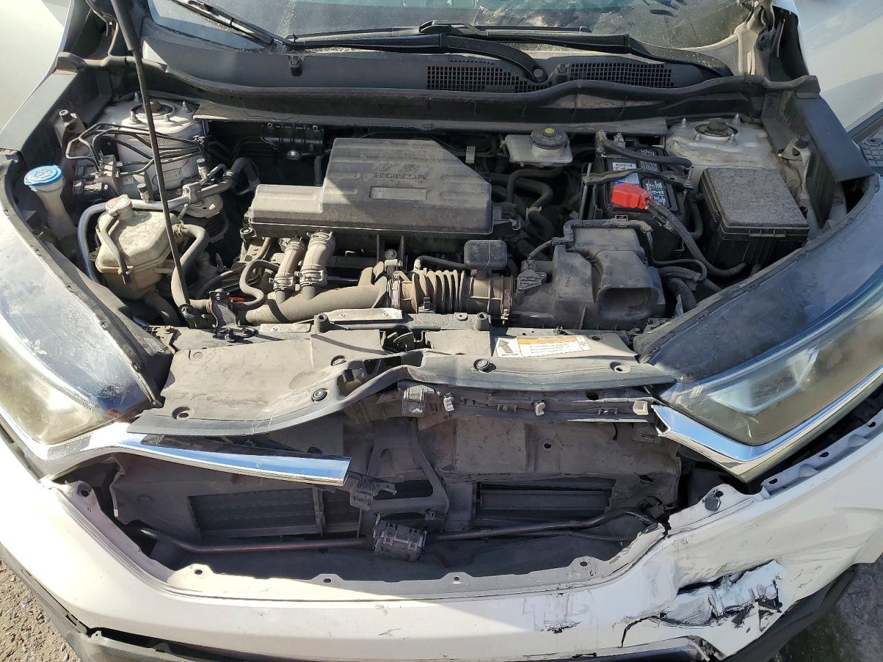 2018 Honda Cr-v Ex Белый vin: 5J6RW1H57JL003791