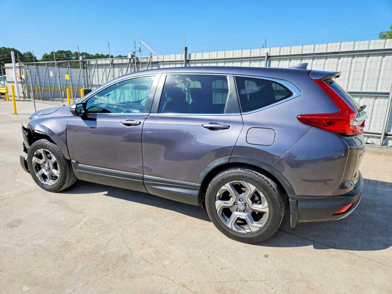 2019 Honda Cr-v Ex Gray vin: 5J6RW1H58KA021441