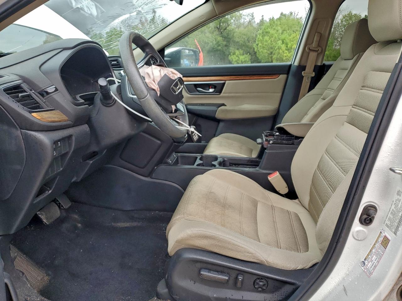 2020 Honda Cr-v Ex White vin: 5J6RW1H58LL008016