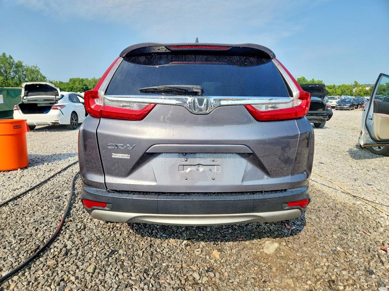 2019 Honda Cr-v Ex Серый vin: 5J6RW1H59KA009993