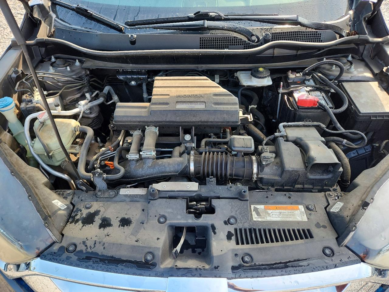 2019 Honda Cr-v Ex Серый vin: 5J6RW1H59KA009993