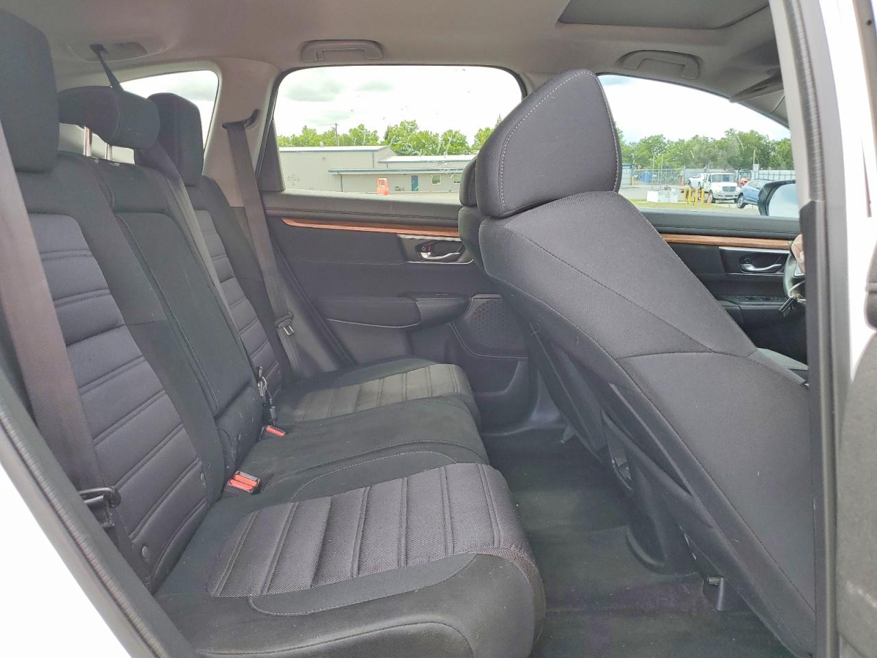2019 Honda Cr-v Ex White vin: 5J6RW1H59KA028429