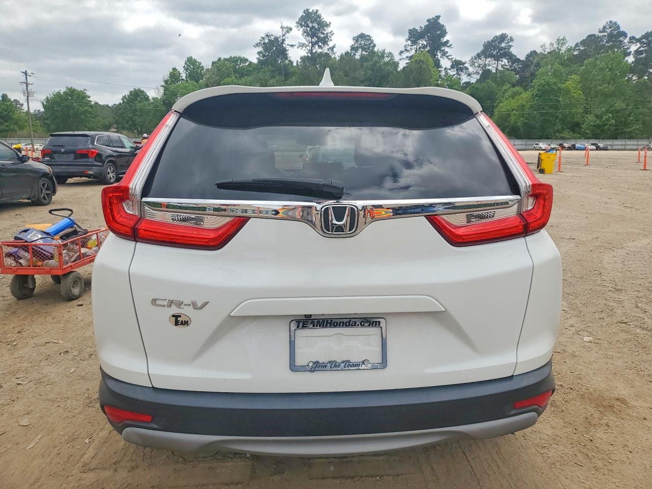 2019 Honda Cr-v Exl White vin: 5J6RW1H80KA037143