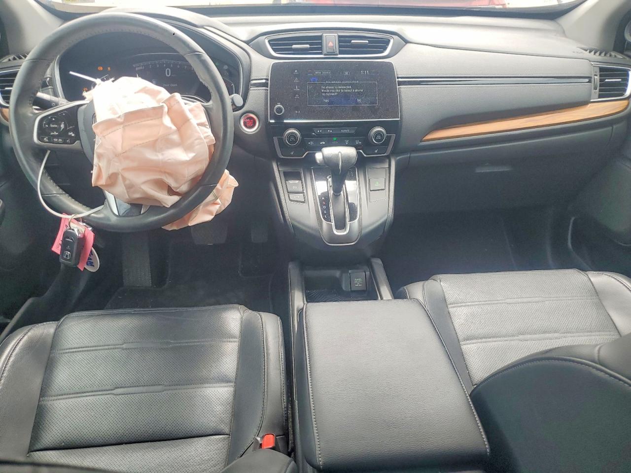 2019 Honda Cr-v Exl White vin: 5J6RW1H80KA037143