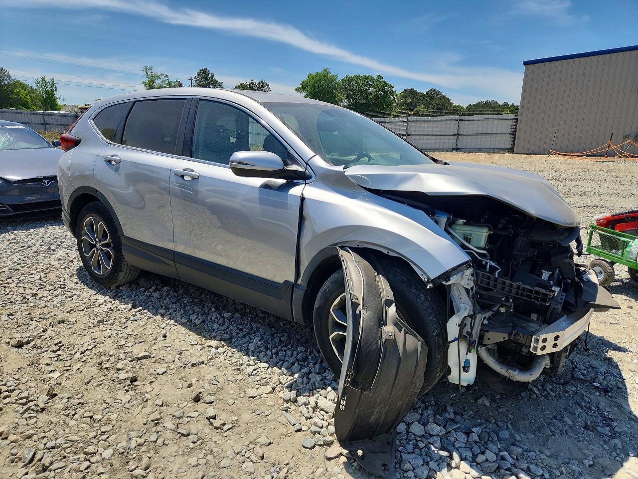 2021 Honda Cr-v Exl Серебряный vin: 5J6RW1H80MA008678