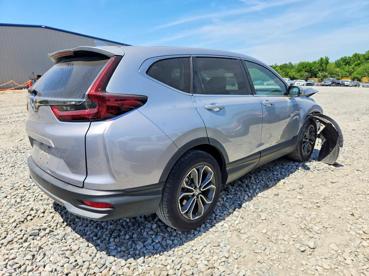 2021 Honda Cr-v Exl Серебряный vin: 5J6RW1H80MA008678