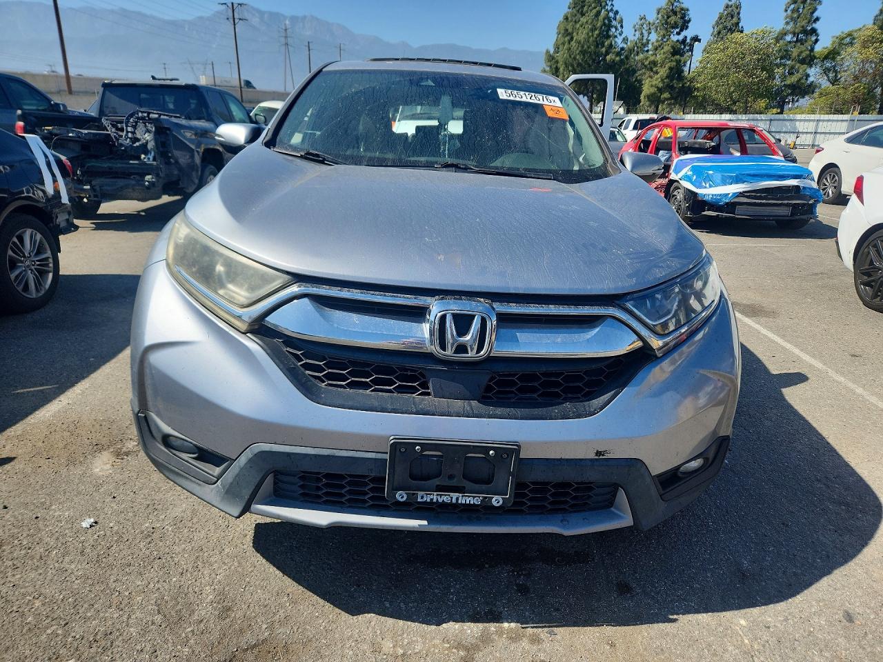 2018 Honda Cr-v Exl Silver vin: 5J6RW1H85JA008431