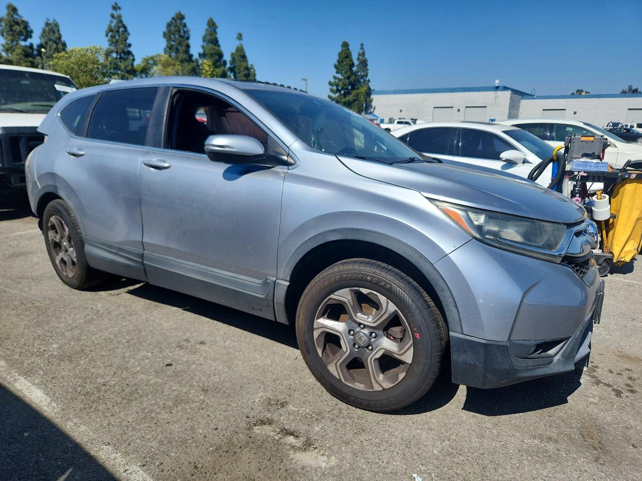 2018 Honda Cr-v Exl Silver vin: 5J6RW1H85JA008431