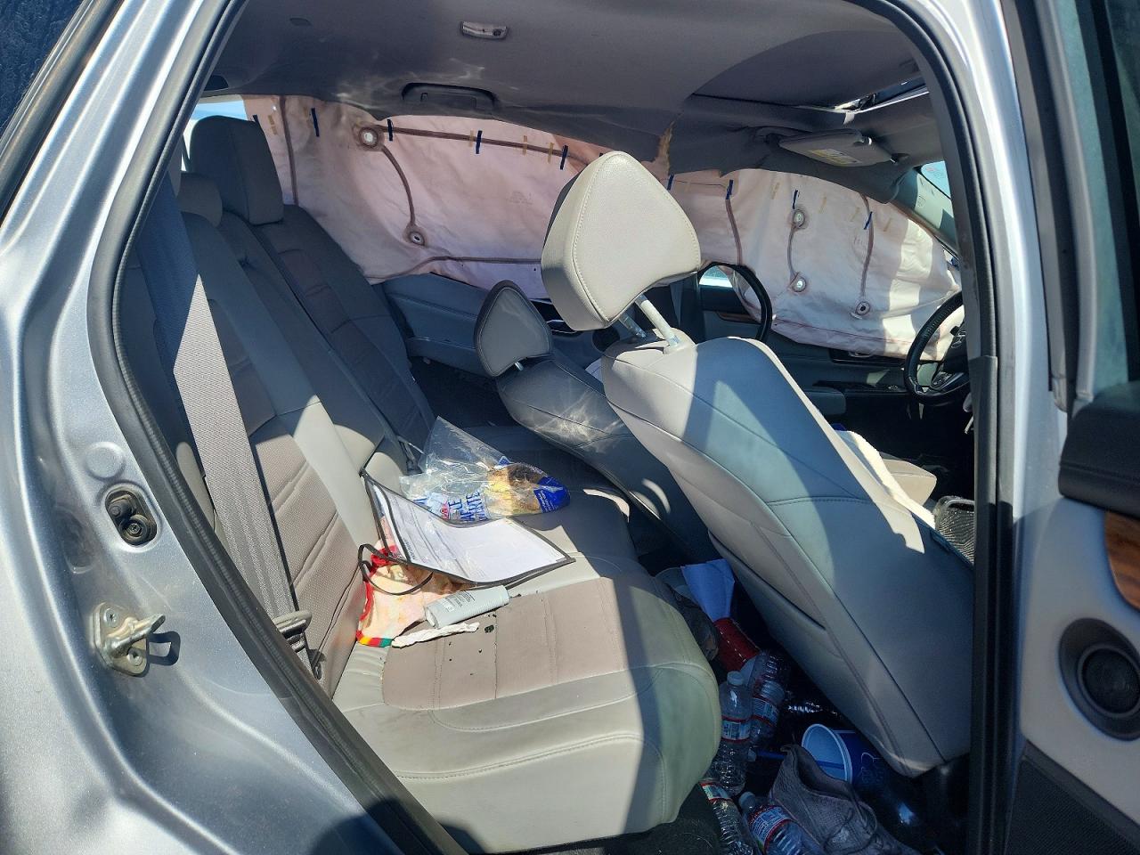 2018 Honda Cr-v Exl Silver vin: 5J6RW1H85JA008431