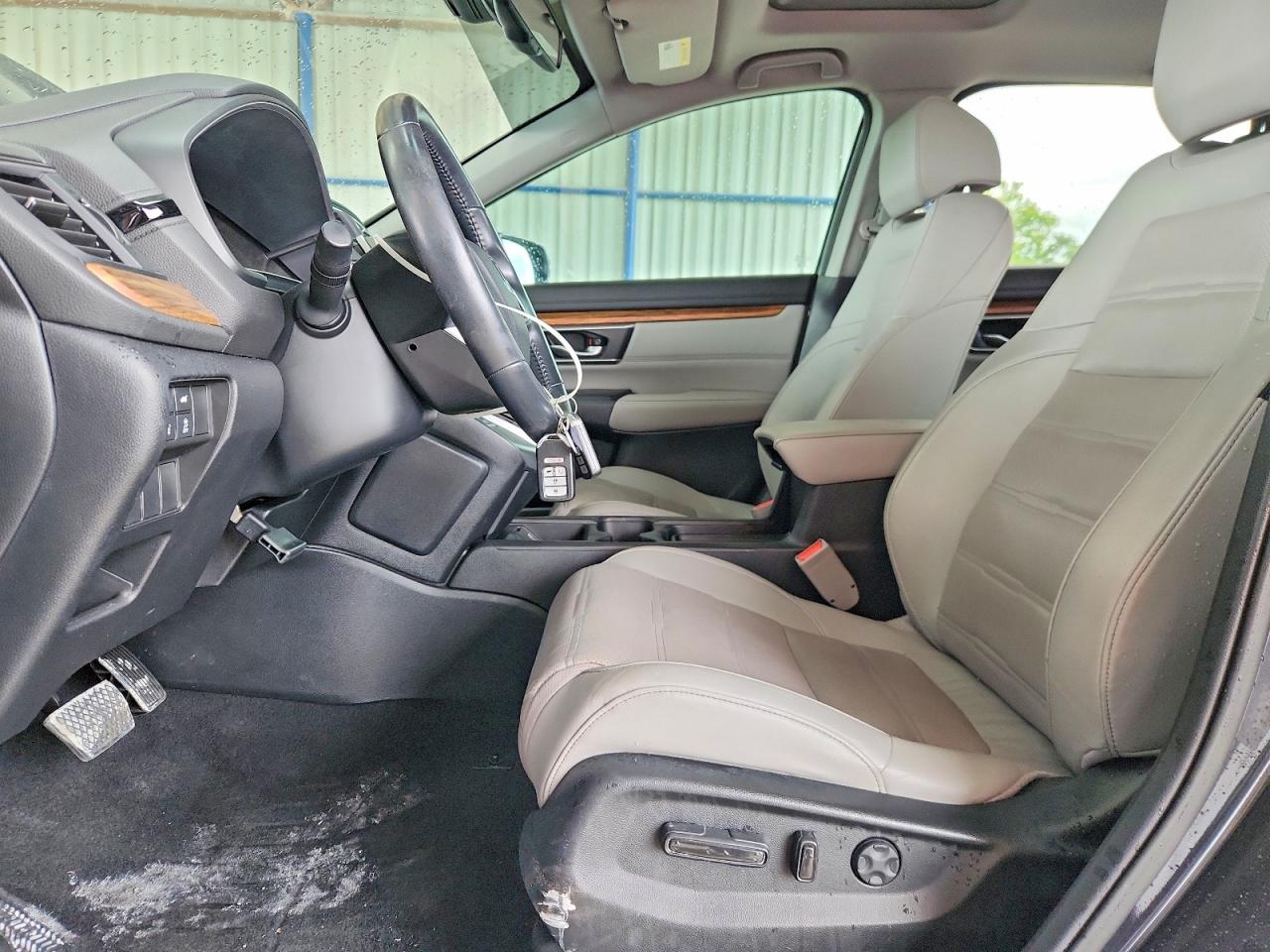 2019 Honda Cr-v Ex-l Gray vin: 5J6RW1H86KA019665