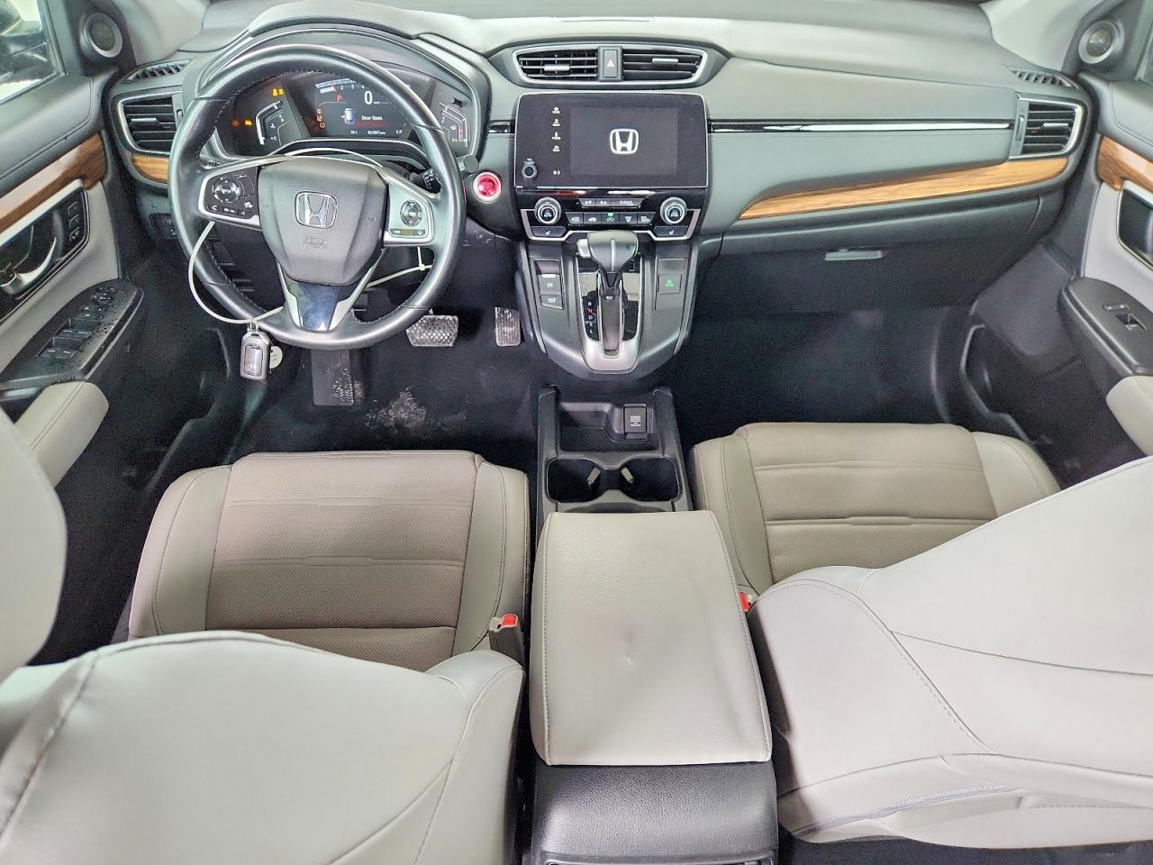 2019 Honda Cr-v Ex-l Gray vin: 5J6RW1H86KA019665