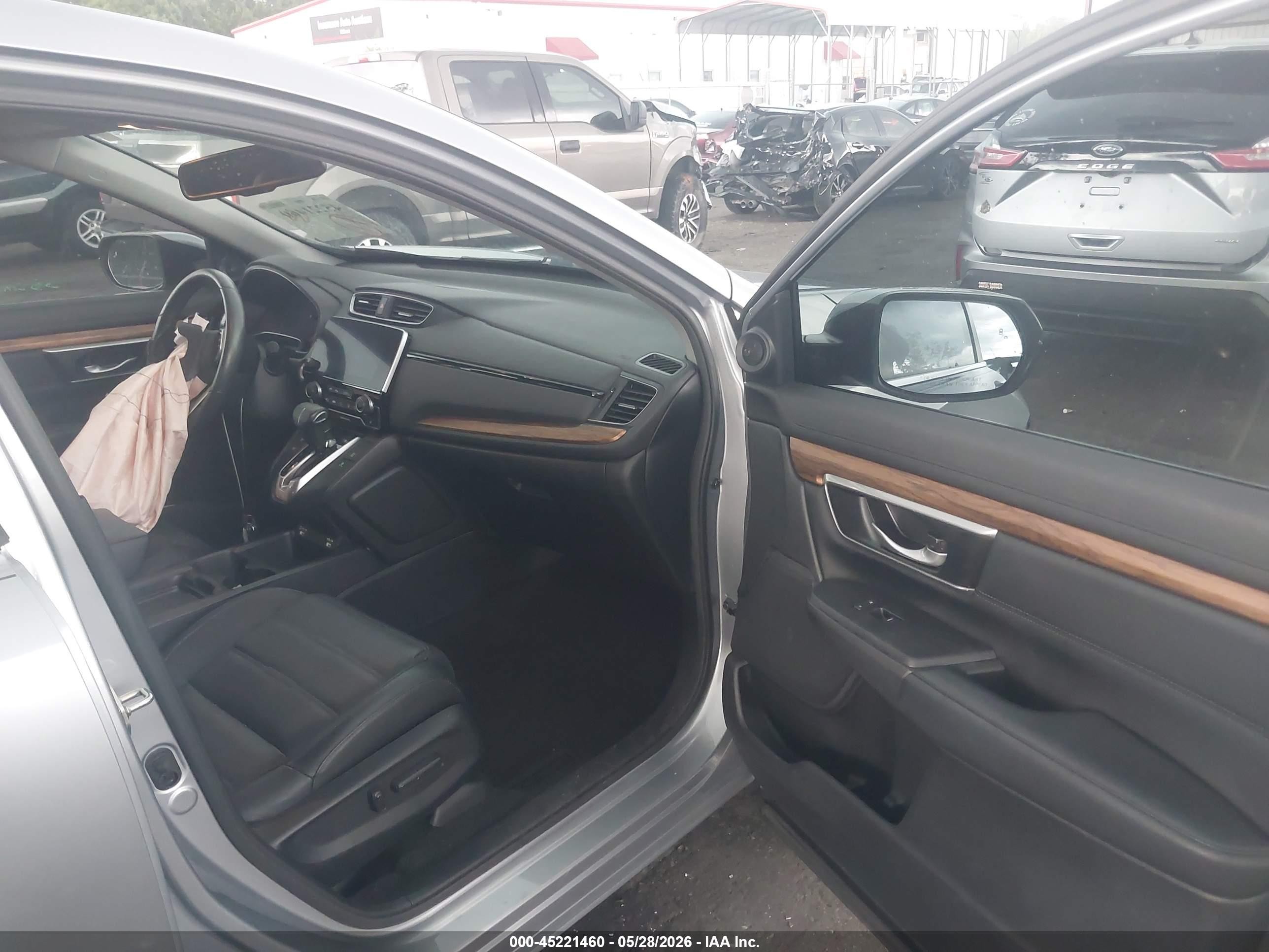 2020 Honda Cr-v 2wd Ex-l Gray vin: 5J6RW1H88LA018762