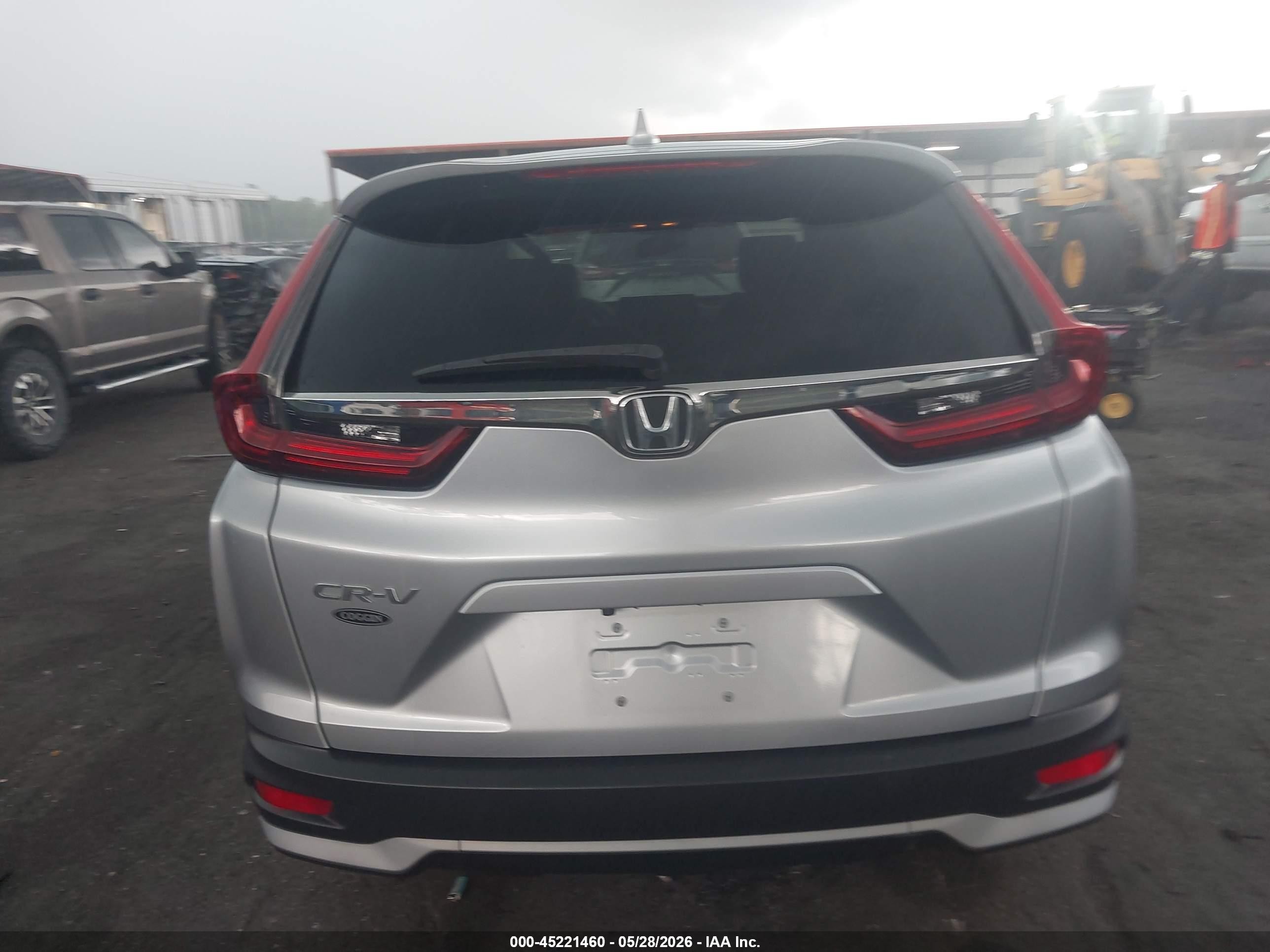 2020 Honda Cr-v 2wd Ex-l Gray vin: 5J6RW1H88LA018762