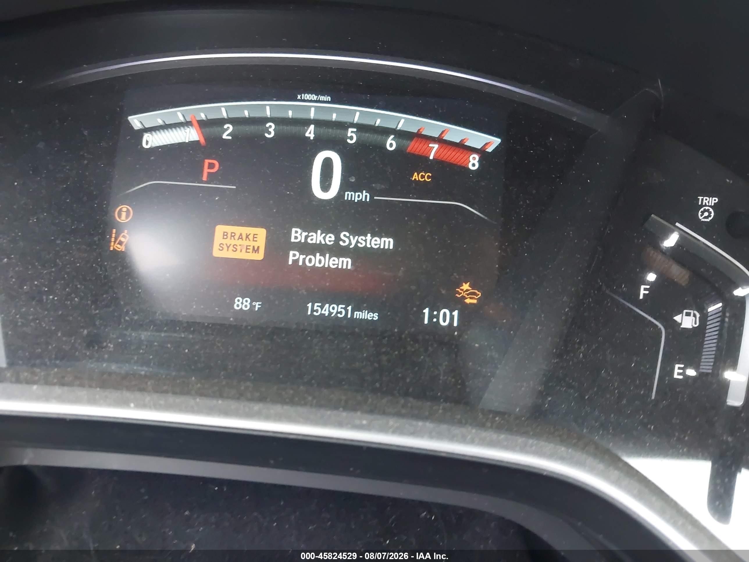 2017 Honda Cr-v Touring Red vin: 5J6RW1H9XHL014443