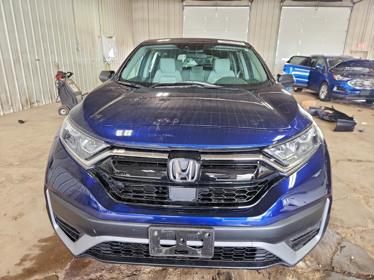 2020 Honda Cr-v Lx Blue vin: 5J6RW2H20LL000679