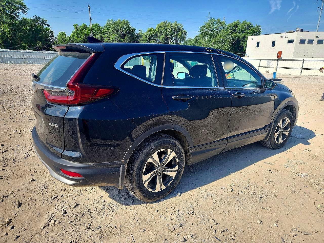 2020 Honda Cr-v Lx Black vin: 5J6RW2H28LA017192