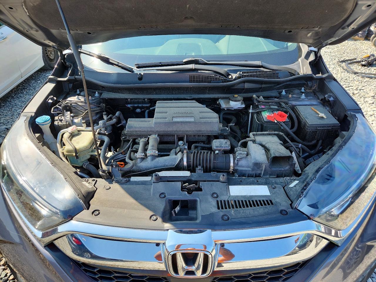 2017 Honda Cr-v Ex Серый vin: 5J6RW2H50HL055134