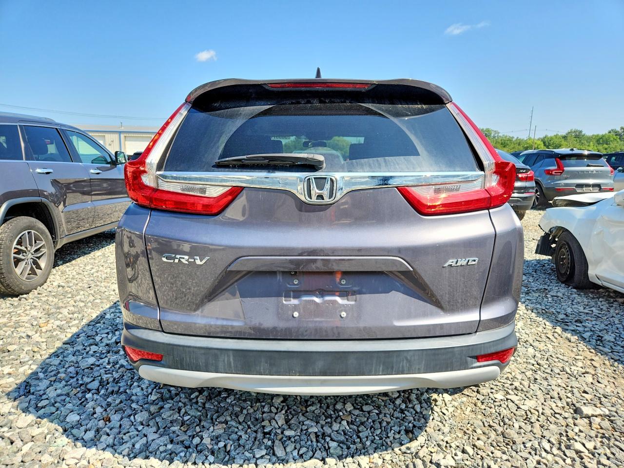 2017 Honda Cr-v Ex Серый vin: 5J6RW2H50HL055134