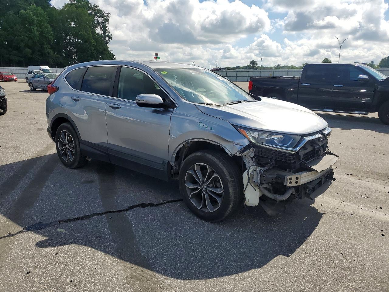 2020 Honda Cr-v Ex Silver vin: 5J6RW2H51LA022115