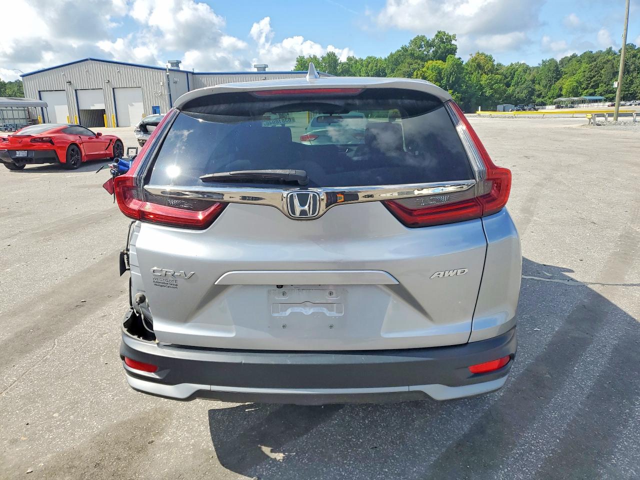 2020 Honda Cr-v Ex Silver vin: 5J6RW2H51LA022115