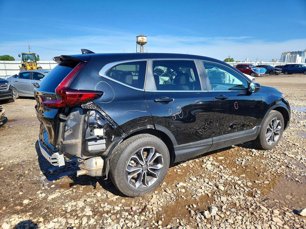 2020 Honda Cr-v Ex Black vin: 5J6RW2H51LL003567