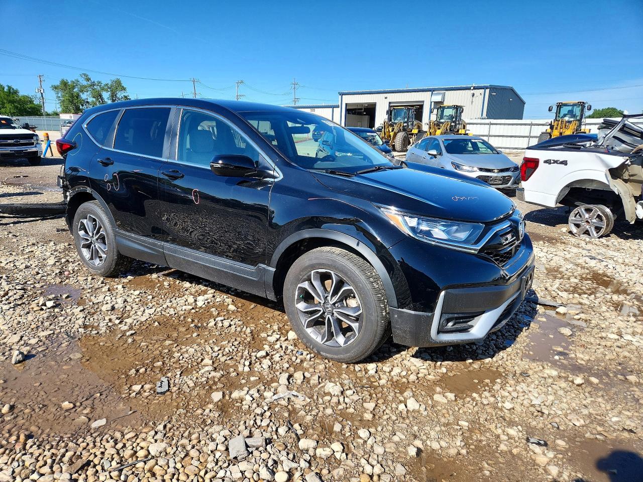 2020 Honda Cr-v Ex Black vin: 5J6RW2H51LL003567