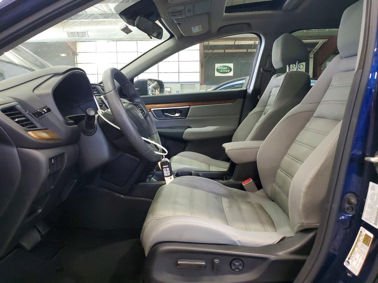2017 Honda Cr-v Ex Синий vin: 5J6RW2H53HL044998