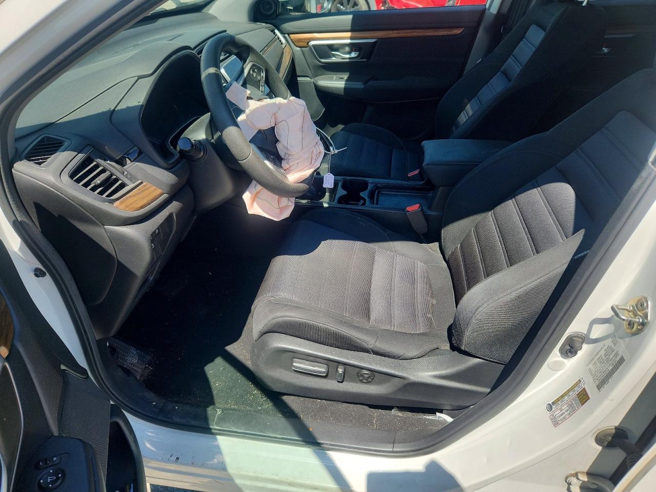 2019 Honda Cr-v Ex White vin: 5J6RW2H53KA001412