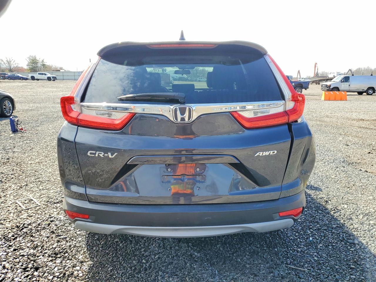 2017 Honda Cr-v Ex Gray vin: 5J6RW2H54HL040278