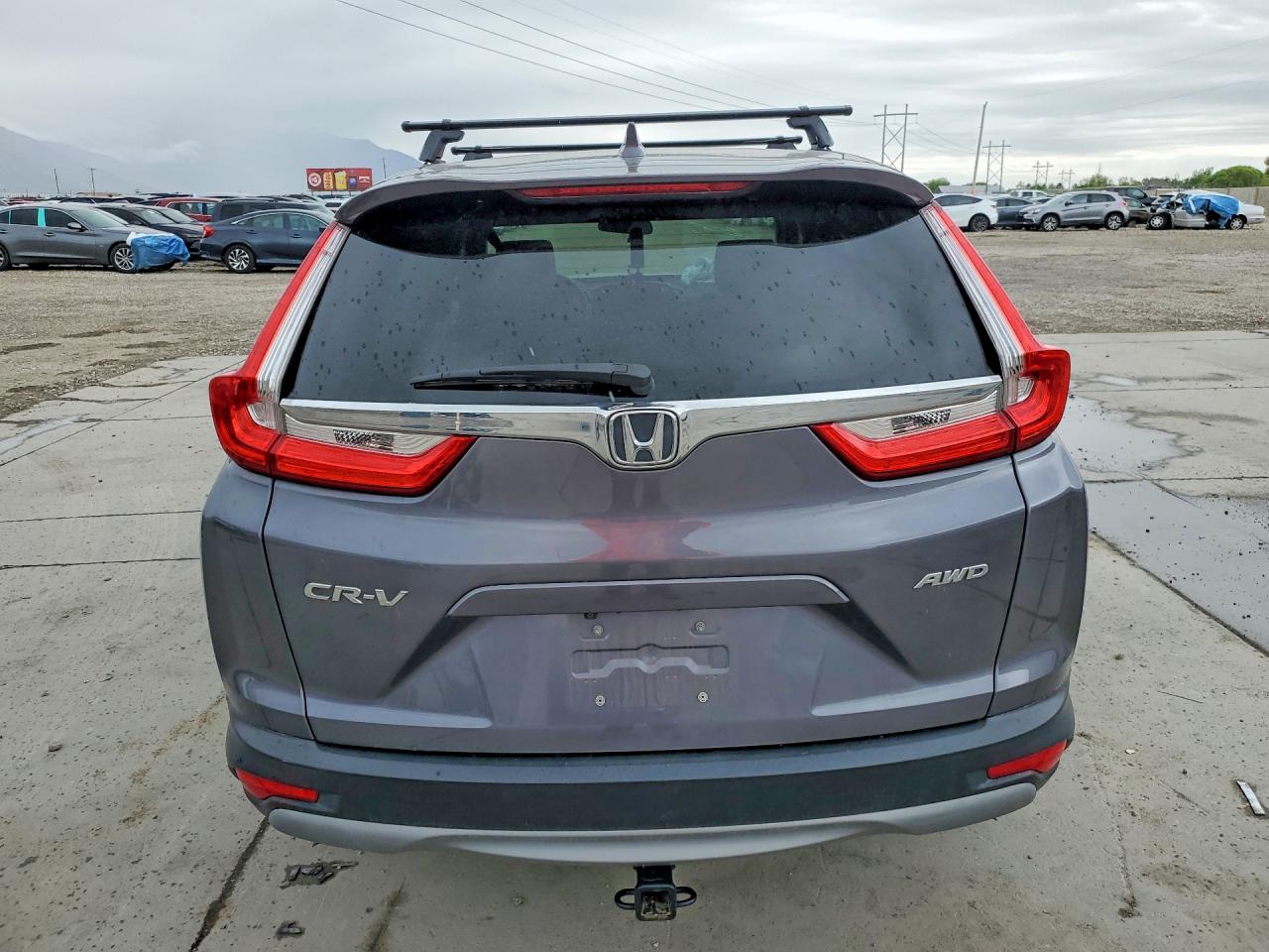 2019 Honda Cr-v Ex Серый vin: 5J6RW2H54KL037792