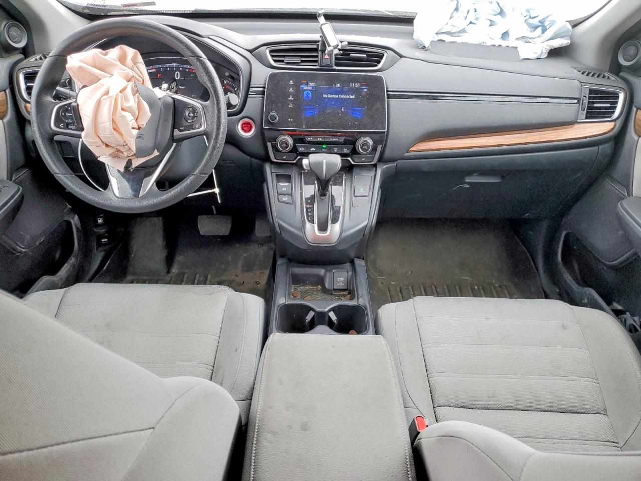 2019 Honda Cr-v Ex Серый vin: 5J6RW2H54KL037792