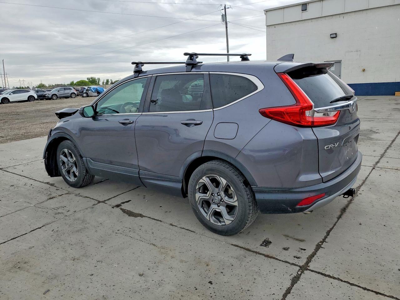 2019 Honda Cr-v Ex Серый vin: 5J6RW2H54KL037792