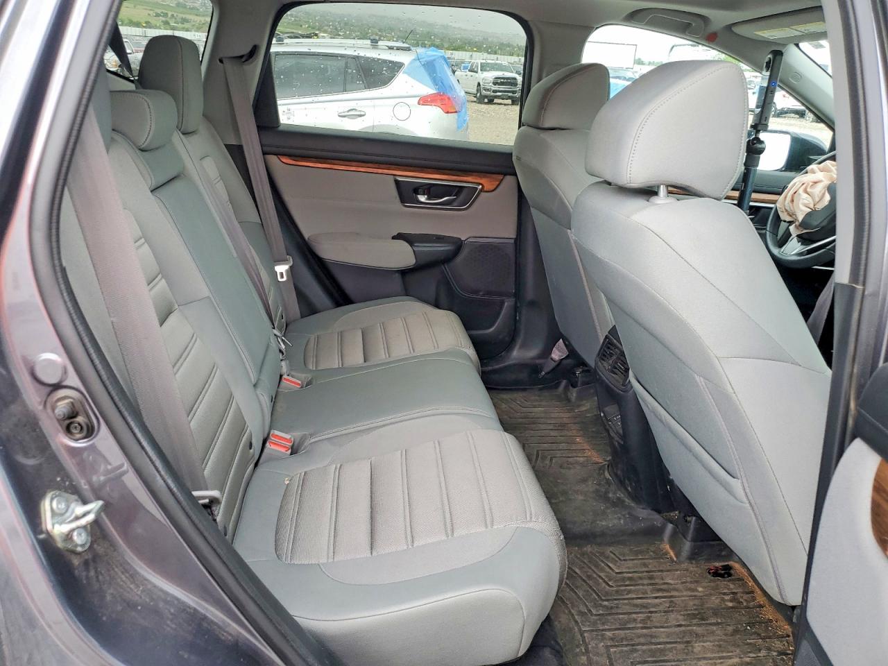 2019 Honda Cr-v Ex Серый vin: 5J6RW2H54KL037792