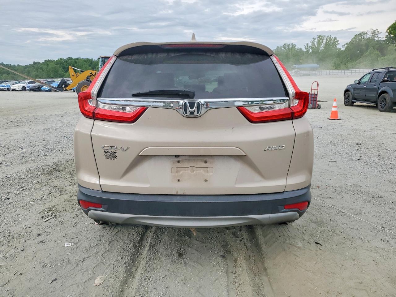 2017 Honda Cr-v Ex Tan vin: 5J6RW2H58HL010717