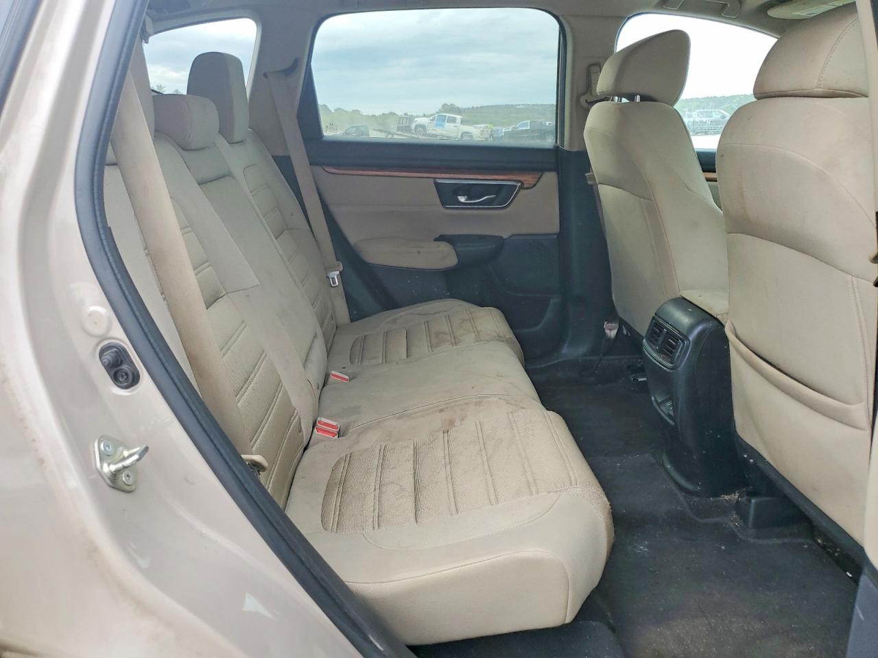 2017 Honda Cr-v Ex Tan vin: 5J6RW2H58HL010717