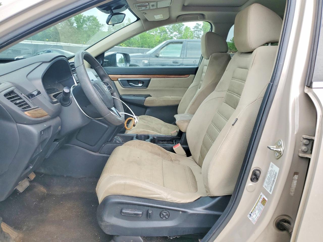 2017 Honda Cr-v Ex Tan vin: 5J6RW2H58HL010717