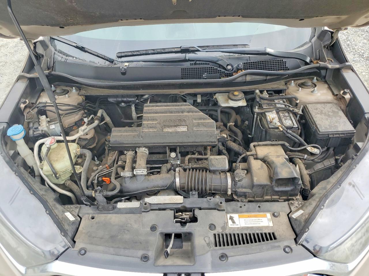 2017 Honda Cr-v Ex Tan vin: 5J6RW2H58HL010717