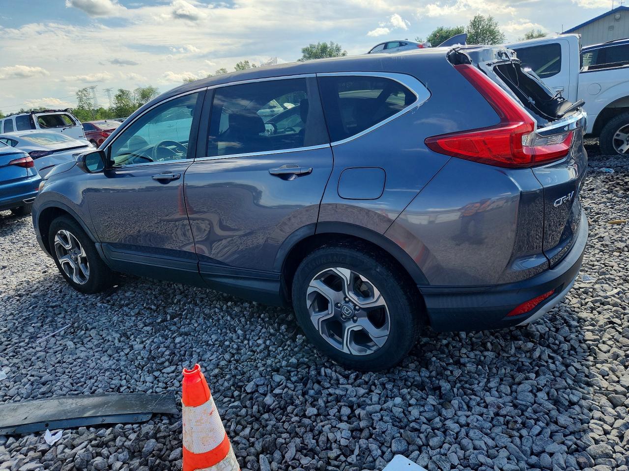 2017 Honda Cr-v Ex Gray vin: 5J6RW2H58HL023936