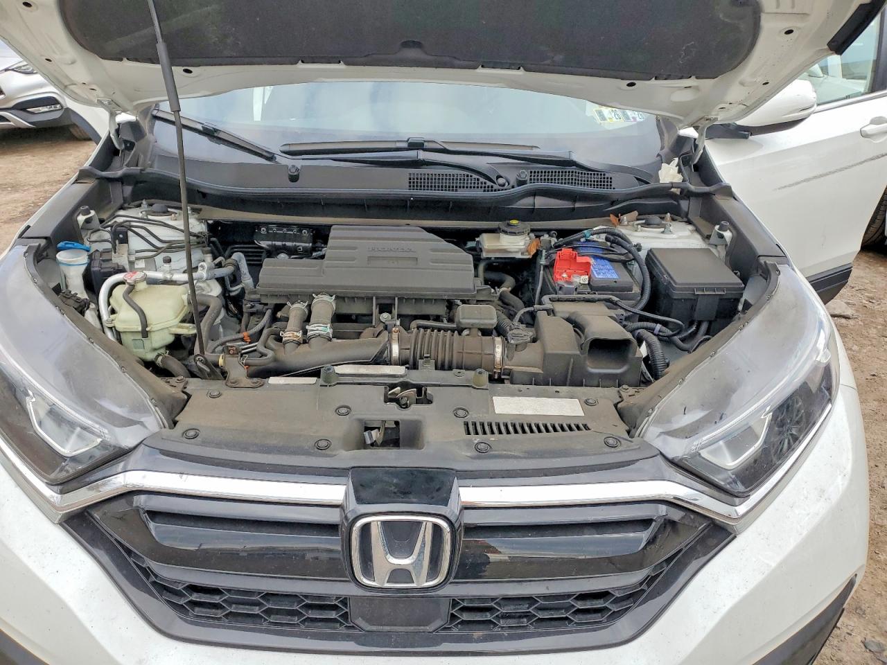 2022 Honda Cr-v Ex White vin: 5J6RW2H58NA016184