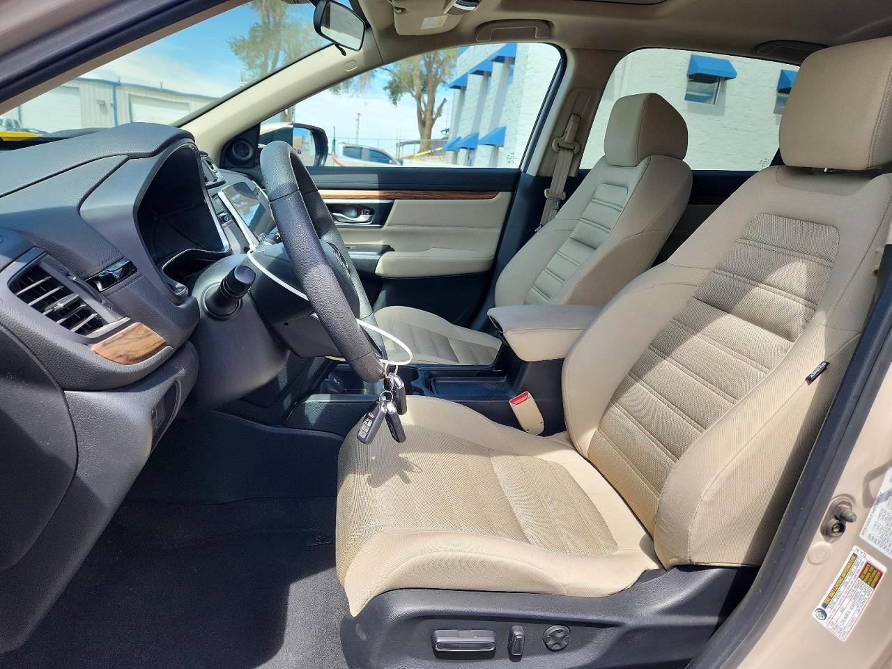 2017 Honda Cr-v Ex Cream vin: 5J6RW2H59HL073213