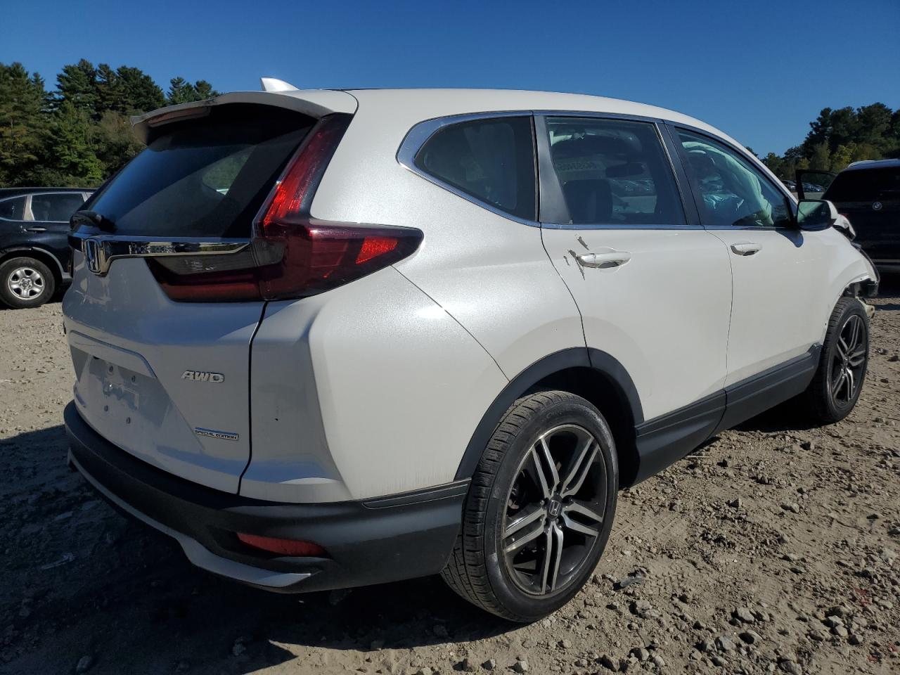 2021 Honda Cr-v Se Белый vin: 5J6RW2H79ML026128