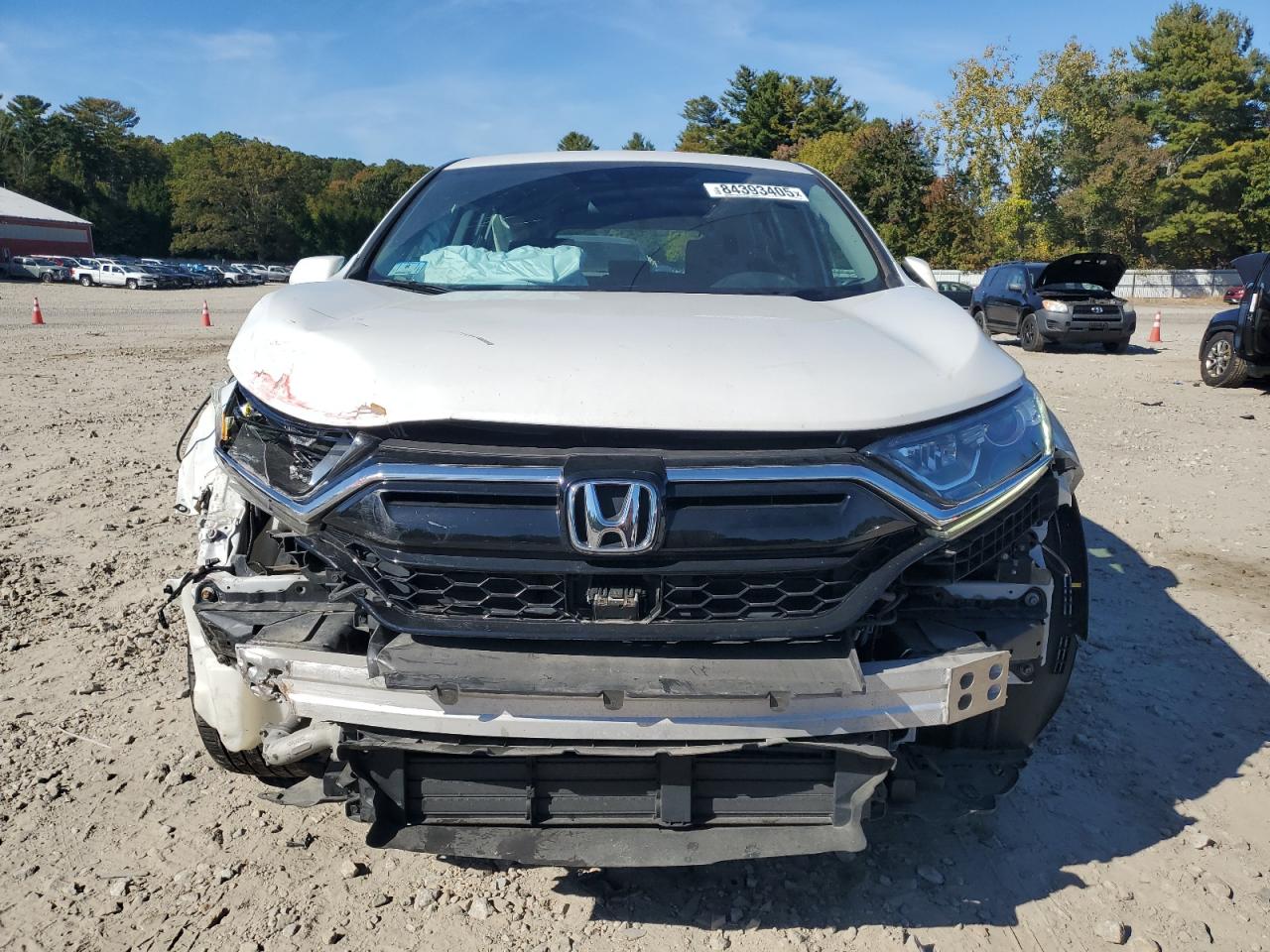 2021 Honda Cr-v Se Белый vin: 5J6RW2H79ML026128