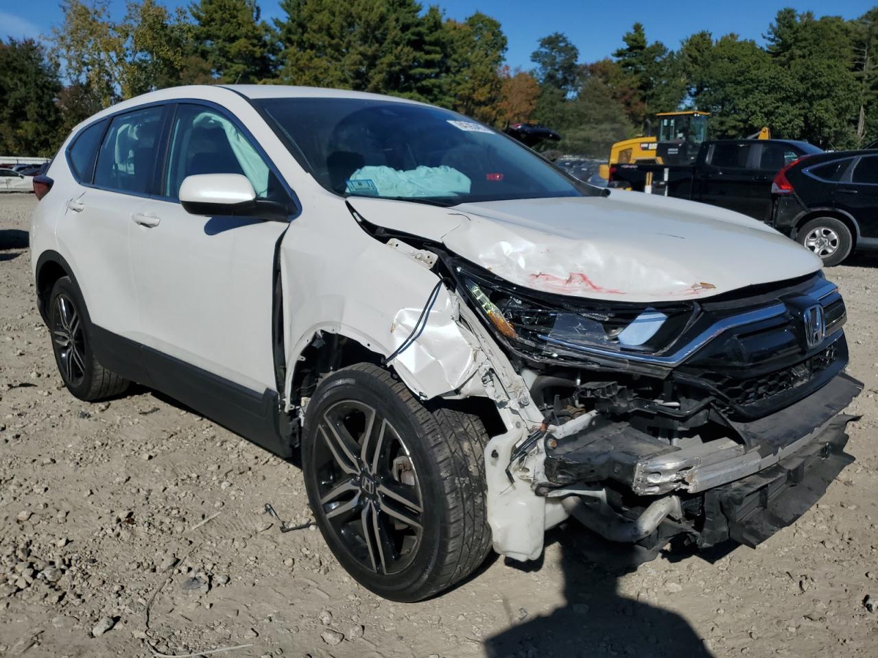 2021 Honda Cr-v Se Белый vin: 5J6RW2H79ML026128